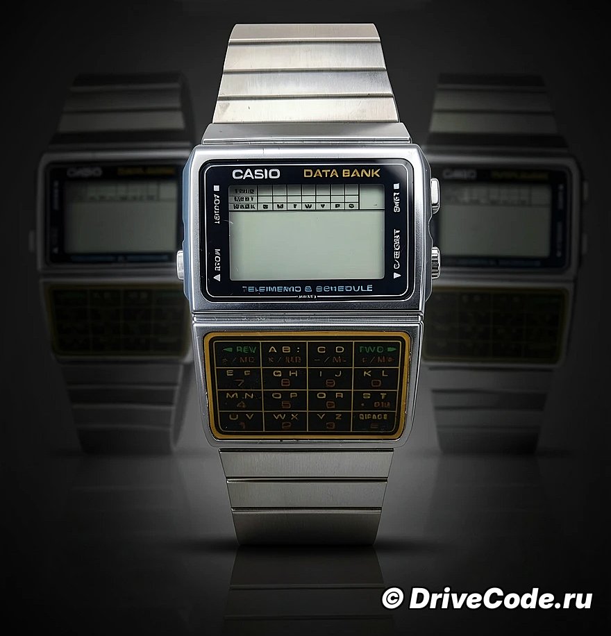 Техно - Винтажные часы, Casio DataBank DBC-610, DBC-600, DBC-611 часы