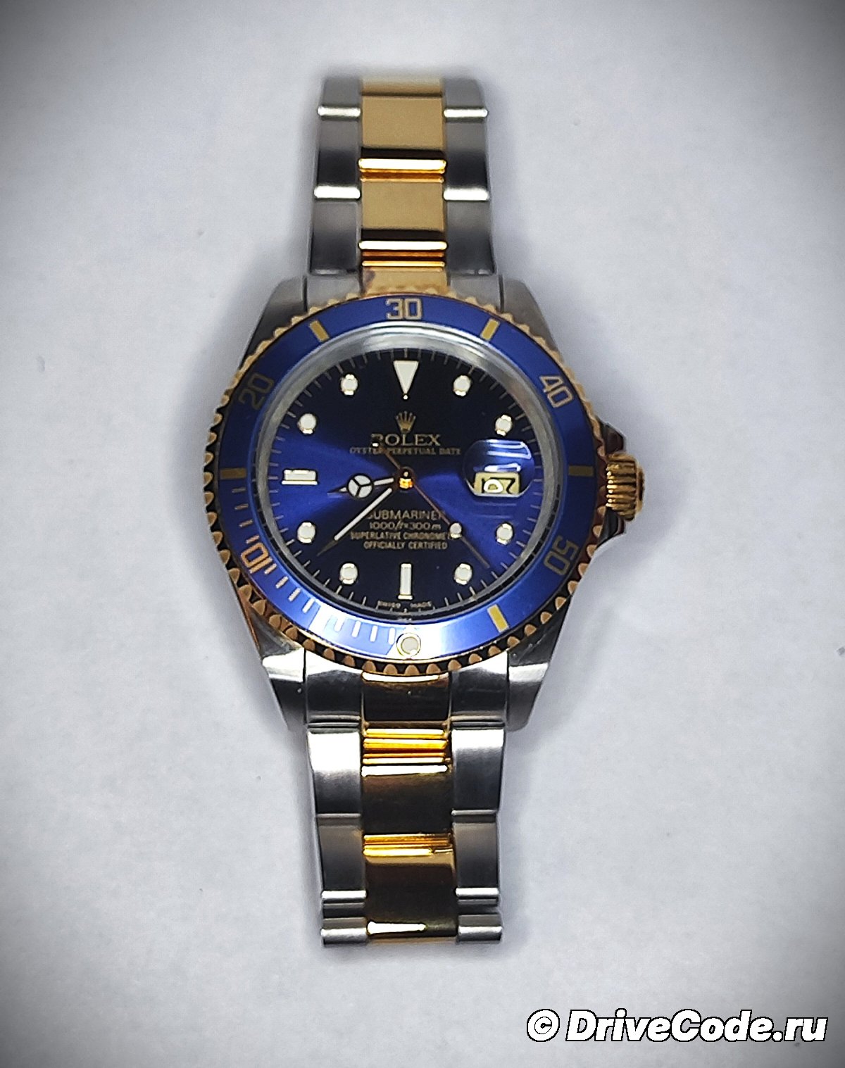 Купить Часы Rolex Submariner Date 16613LB 1990-2000-гг — фото 2